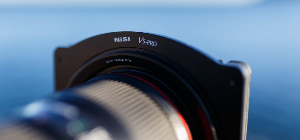 camera with NiSi V5 pro filter holder