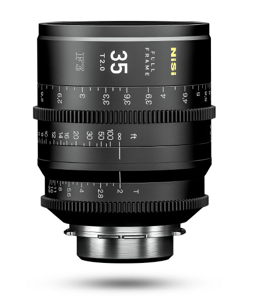NiSi F3 Prime CINEMA LENS - Full Frame Cinema Lens – NiSi Filters and