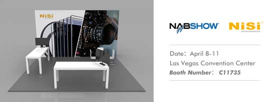 NiSi will exhibit at the NAB Show 2019