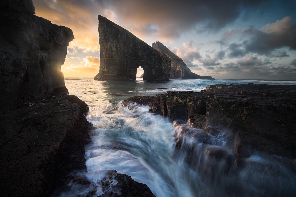 Taken in Faroe Islands With NiSi polarizer, ND (3 Stops)