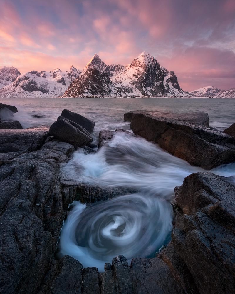 Vareid Vertigo Taken in Lofoten Islands, Norway