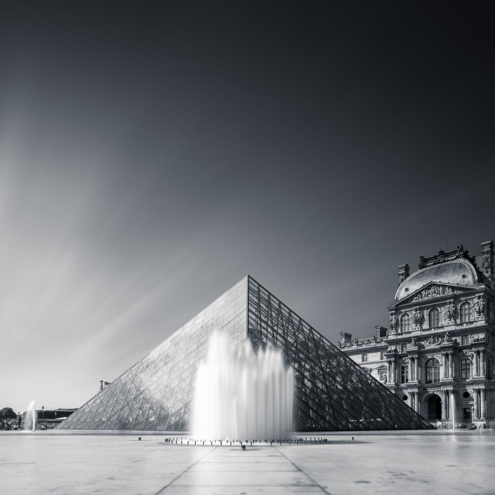 Louvre Paris Taken in France With NiSi polarizer, ND (13 Stops), GND (3 Stops)