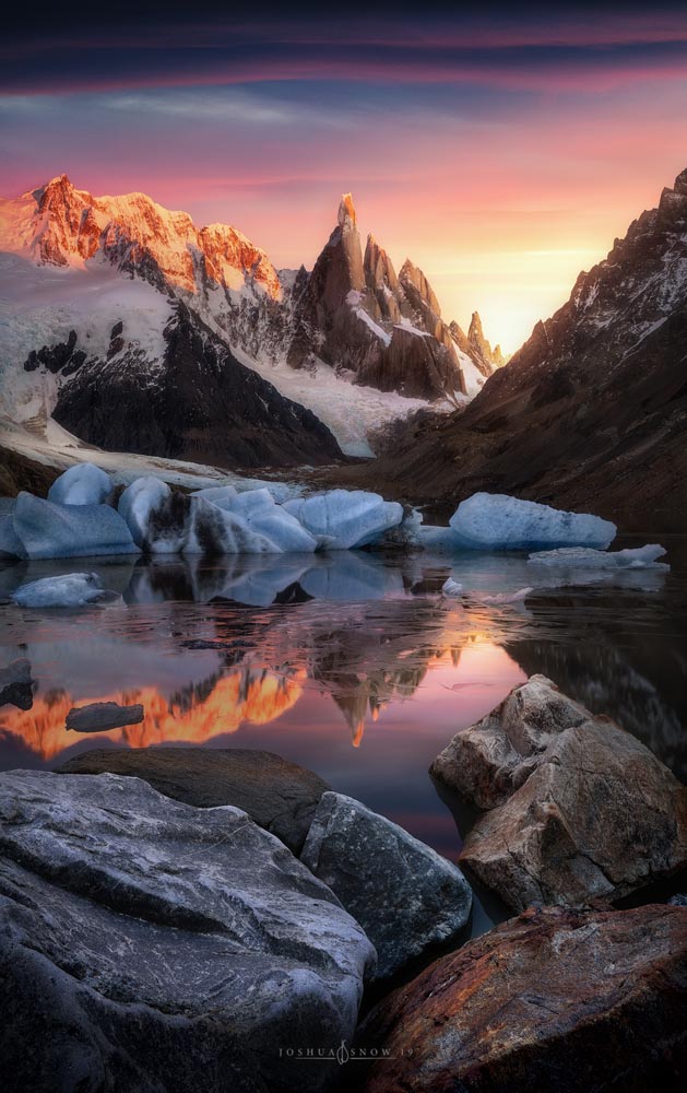 Odin’s Spear Taken in El Chaltén, Argentina