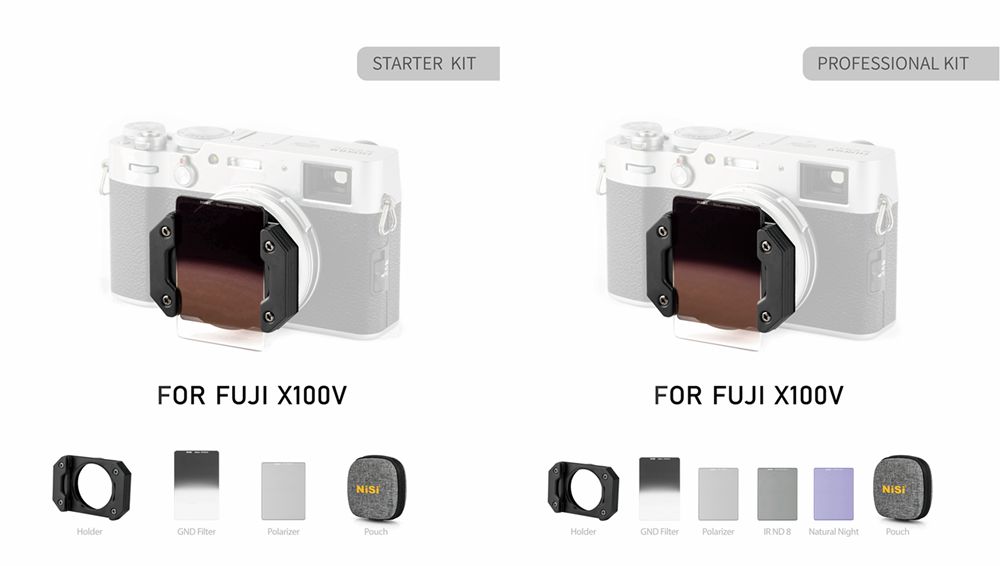 NiSi Introduces the UHD UV and Filter Holder Kit for Fujifilm X100