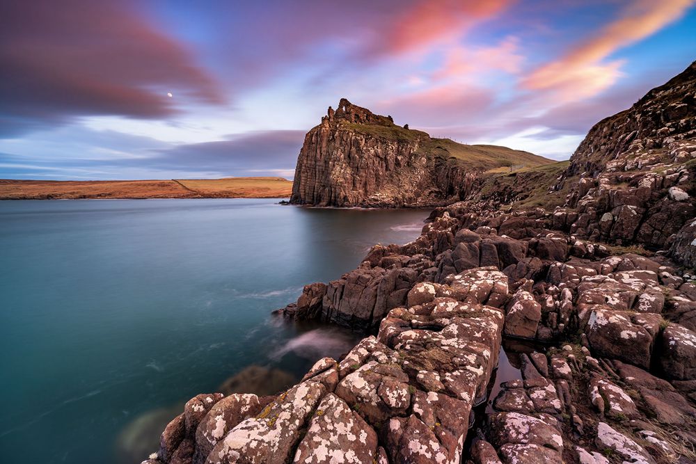 Duntulm Castle Taken in Isle of Skye, Scotland With NiSi V6 holder, ND (10 Stops), Medium GND (2 Stops)