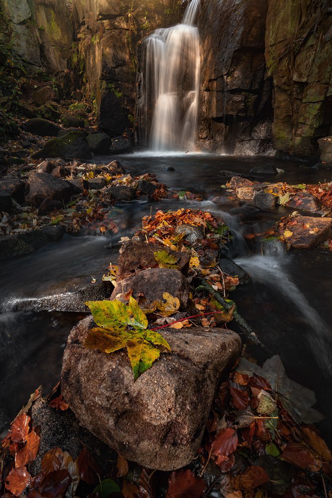 Lumsdale Falls Taken in Peak District, England With NiSi Landscape CPL