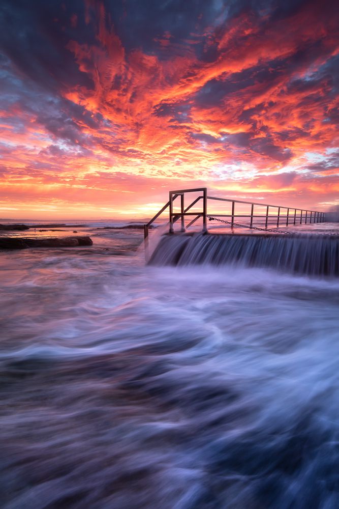 Cronulla Rock Pools Taken in Sydney, Australia With NiSi S5 + ND (3 Stops) + Medium GND (3 Stops) + Enhanced Landscape polarizer