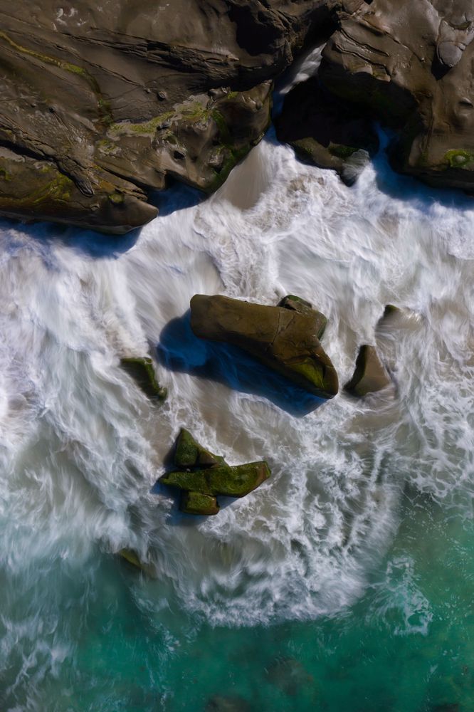 Taken in La Jolla, California, the USA With DJI Mavic 2 Pro, NiSi ND (8 Stops)