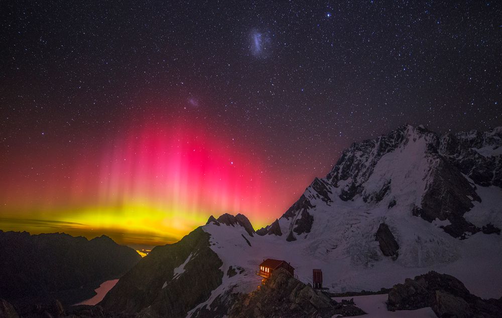 Plateau Aurora Taken in Aoraki Mount Cook National Park, New Zealand