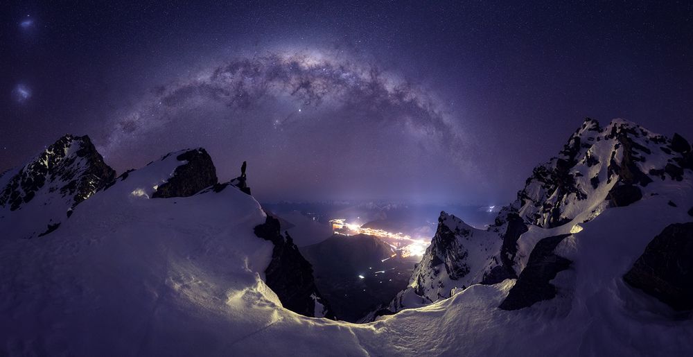 Plateau Aurora Taken in Aoraki Mount Cook National Park, New Zealand