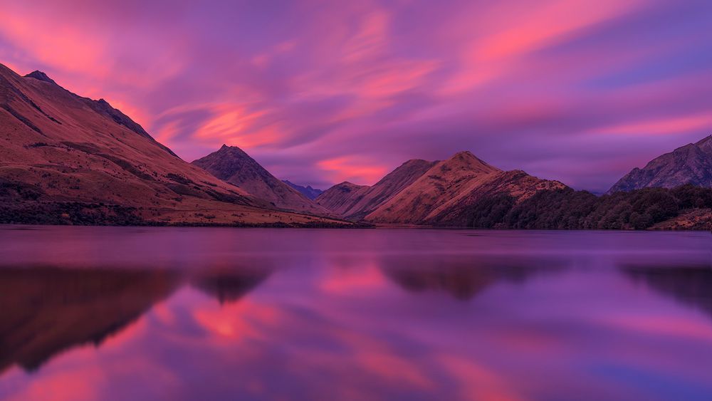 Moke Lake Taken in Queenstown, New Zealand With NiSi S5 holder, ND (10 Stops), Soft GND (3 Stops)