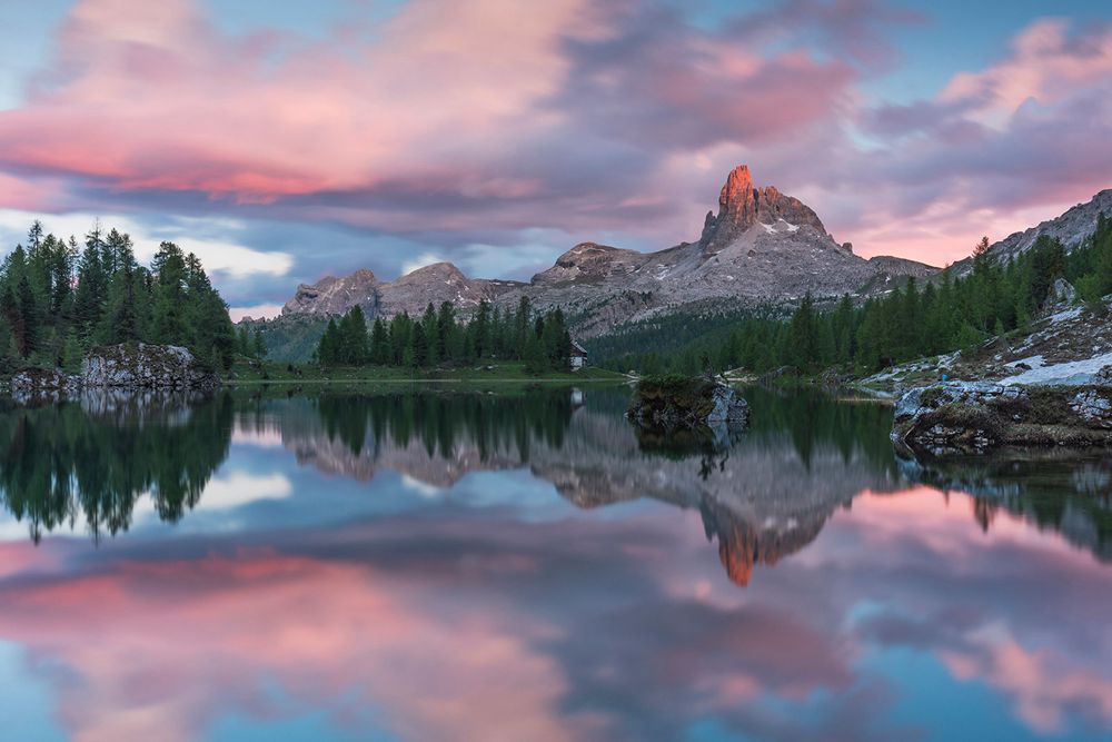 Federa Lake, Italy Taken with NiSi V6 + ND (3 Stops) + Medium GND (3 Stops) + Landscape CPL