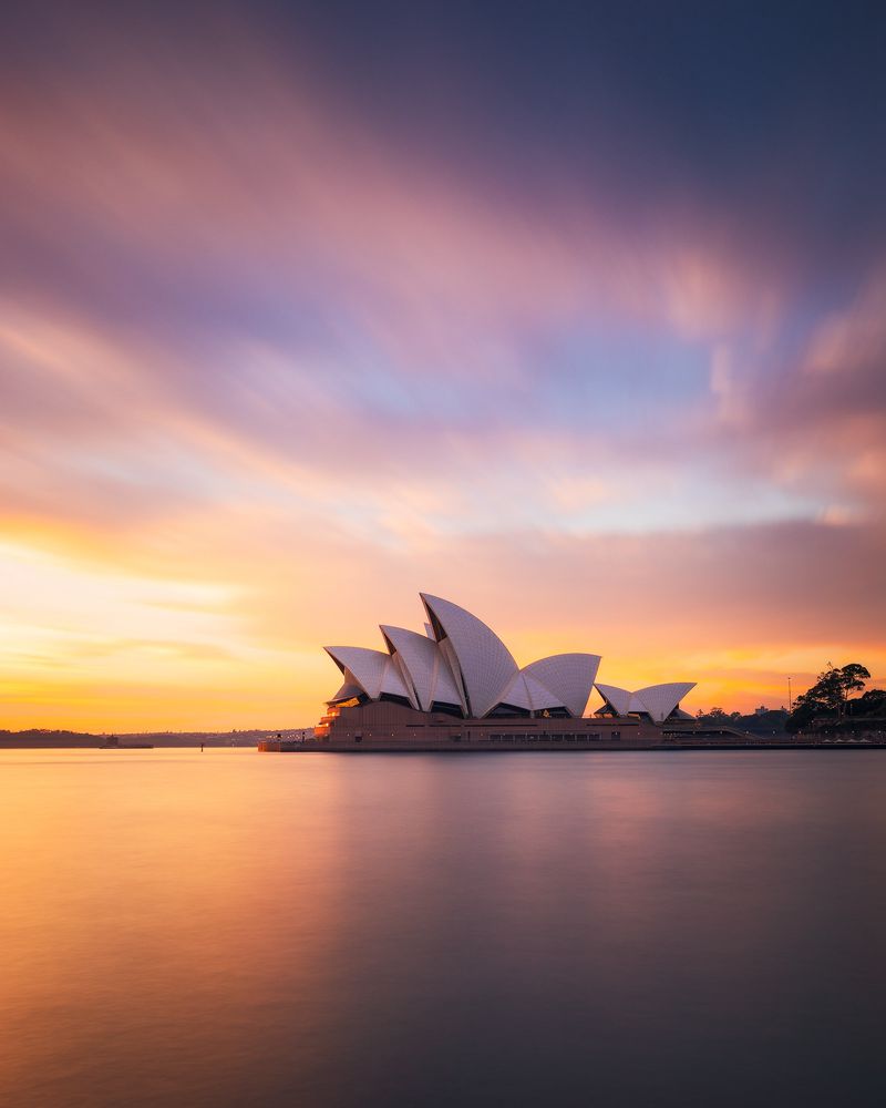 Sydney Opera House Sunrise Taken in Australia With NiSi ND (10 stops)